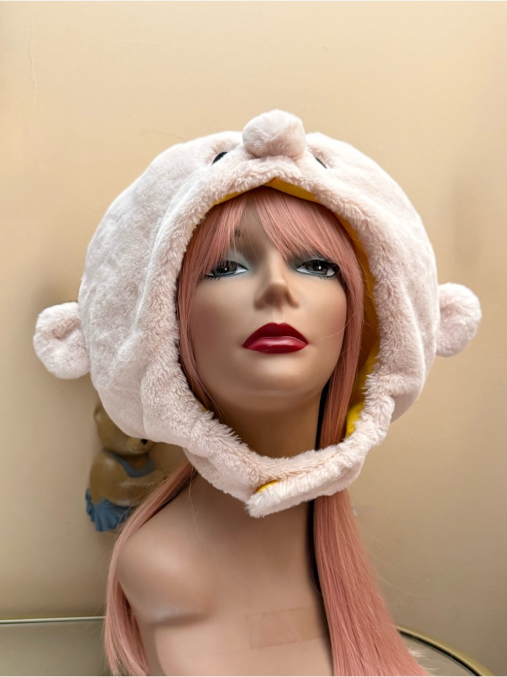 USJ Snoopy Charlie Brown Fan Cap Plush Doll Hat